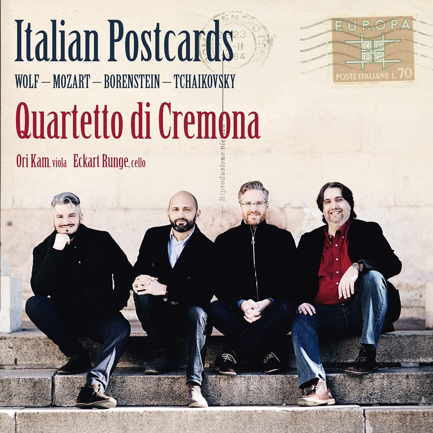 Italian Postcards(with Eckart Runge, cello &Ori Kam, viola)